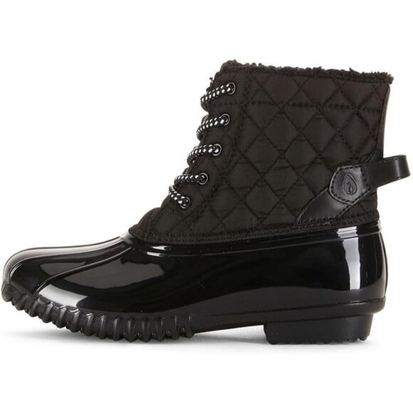 Sporto Womens 11 Andie Duck Boots Quilted Water Repellant Faux Fur Outdoor Shoes - Picture 10 of 12